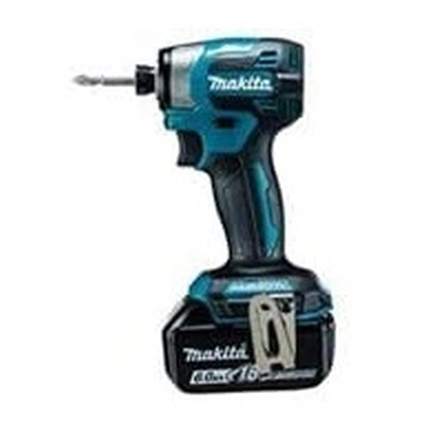【10日はエントリーで最大限度5000尖んがり】makita マキタ申し受ける式インパクトドライバ 青/バッテリBL1860B×2本/申し受ける器DC18RF/容れもの付 TD173DRGX(2568076)貨物輸送無料