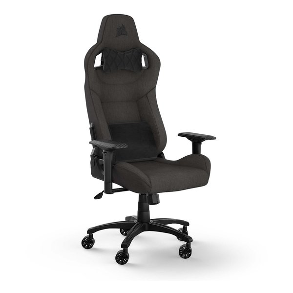 【25日は24時間限定クーポン配布】CORSAIR コルセアゲーミングチェア T3 RUSH Charcoal V2 通気性 チャコール CF-9010057-WW(2574307)送料無料｜KLAXON