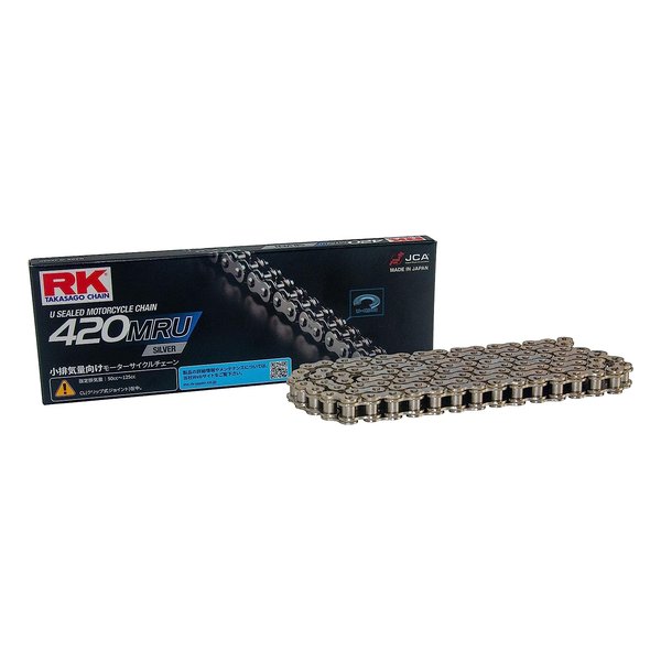 【20日は24時間限定クーポン配布】RK（アールケー） アールケー RK SV420MRU-100 ドライブチェーン シルバーメッキ SV420MRU 100L RKSV420MRU100L (2575382) 代引不可 送料無料