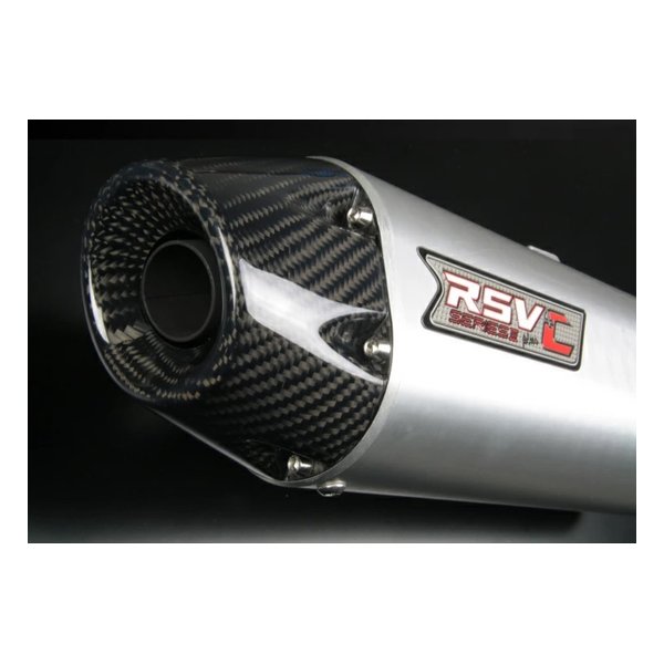 【10日は24時間限定クーポン配布】ROUGH&ROAD ラフアンドロード バイク用マフラー RSV S3 プラスCサイレンサー XLR200/125 RSV1105C (2491614) 代引不可 送料無料