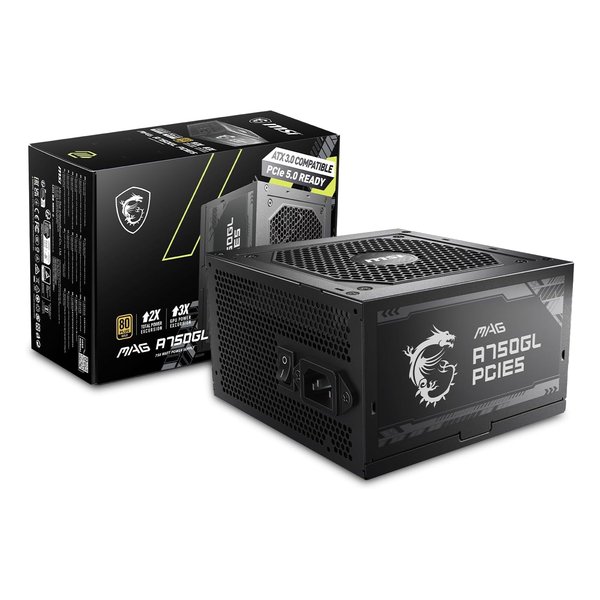 【10日はエントリーで最大限度5000尖んがり】MSI エムエスアイマイコンワット数社会的単位 750W 80PLUS GOLD PCIe5.0/ATX3.0原住民相応う MAG A750GL PCIE5(2578383)貨物輸送無料