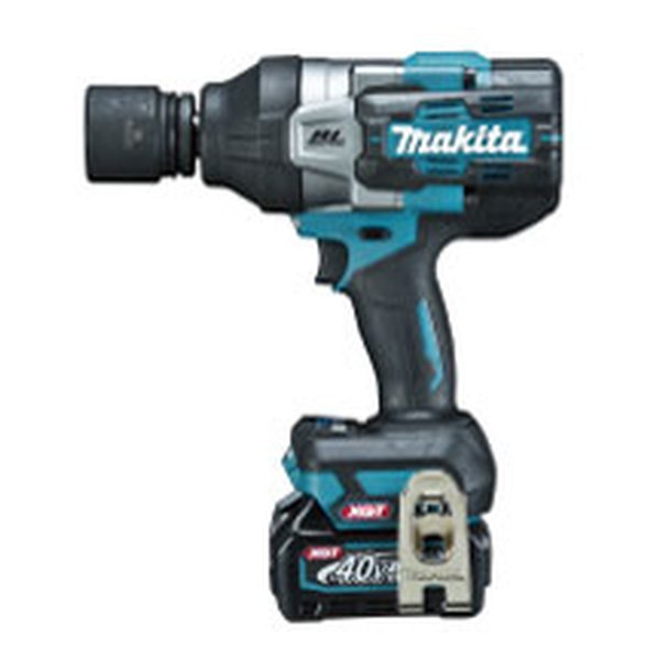 【15日は24時間限定クーポン配布】makita マキタ 充電式インパクトレンチ 40Vmax/2.5Ah/バッテリ2本・充電器付 TW001GRDX (2536568) 送料無料