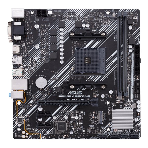 【10日はエントリーで最大限度5000尖んがり】ASUS エイスースDOS/V母ちゃんゲーム盤 A520心付け書き割り積み上げるASUS母ちゃんゲーム盤 PRIME A520M-E PRIME A520M-E(2501375)貨物輸送無料