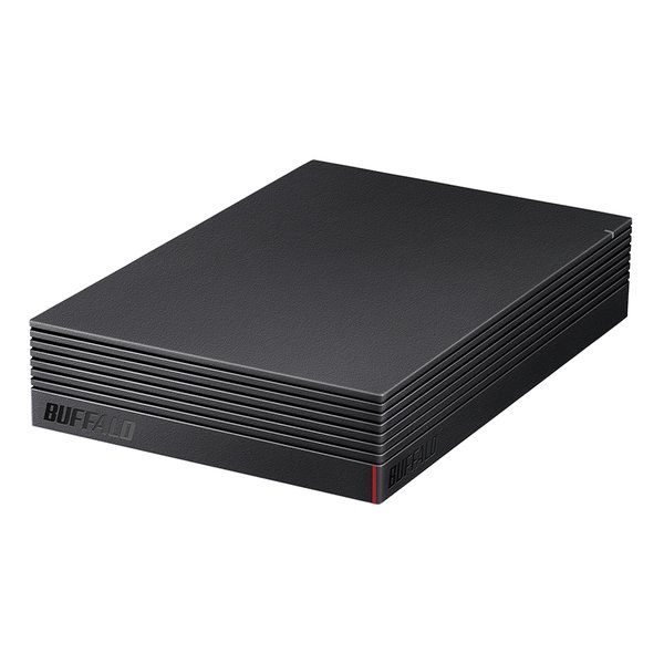 【25日は24時間限定クーポン配布】BUFFALO バッファロー外付けハードディスク CMRHDD採用6TBHDD PC用&TV録画用 ブラック HD-NRCD6U3-BA(2582277)送料無料|KLAXON