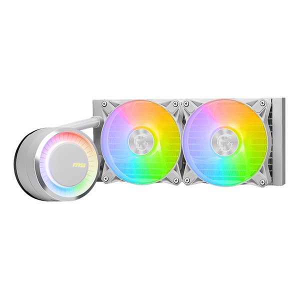 【15日はエントリーで最大限度5000尖んがり】MSI エムエスアイMAG CORELIQUID E240 白いこと MAGCORELIQUIDE240WHITE(2583452)貨物輸送無料