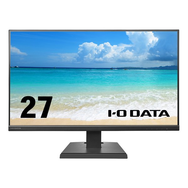 【20日は24時間限定クーポン配布】I・O DATA アイ・オー・データ機器 27型ワイド液晶ディスプレイ 3辺フレームレス＆広視野角ADSパネル KH-A271DB (2589374) 送料無料