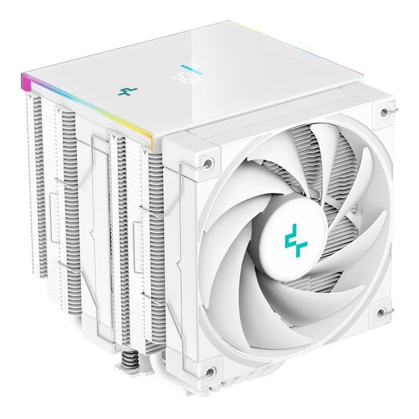 【15日は24時間限定クーポン配布】DEEPCOOL ディープクール AK620 DIGITAL CPUクーラー ホワイト R-AK620-WHADMN-G (2588585) 送料無料