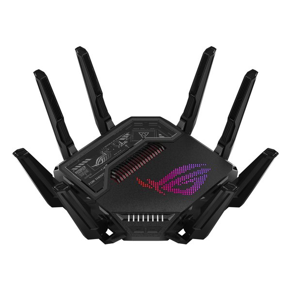【10日はエントリーで最大限度5000尖んがり】ASUS エイスースROG raputure 無線LAN7 802.11be クワッドバンド ゲーミングルーター 最大限度25000Mbps GT-BE98(2608857)貨物輸送無料