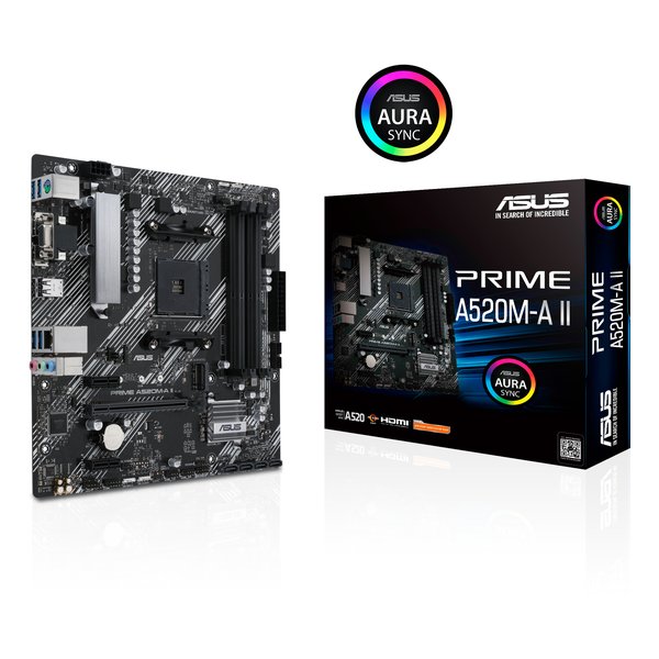 【15日は24時間限定クーポン配布】ASUS エイスース MicroATXマザーボード PRIME A520M-A II (2609012) 代引不可 送料無料