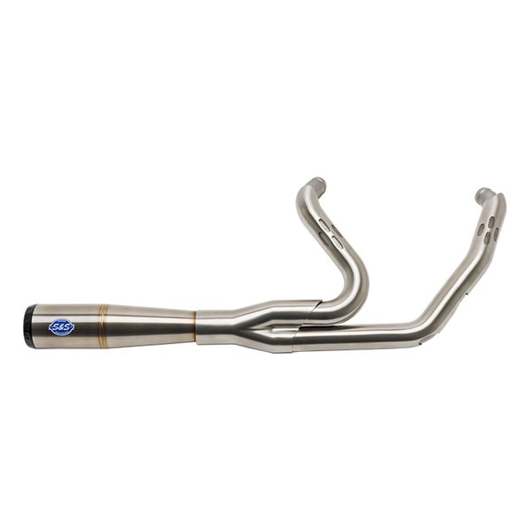 【30日は24時間限定クーポン配布】S&S Cycle Inc（エスアンドエスサイクル）DAIMONDBACK 2-1 ステンレス M8 Touring 17-20 550-1000(2624985)代引不可 送料無料｜KLAXON