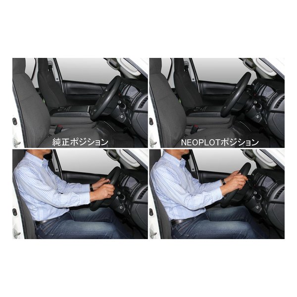 【20日は24時間限定クーポン配布】NEOPLOT AUTOMOBILE（ネオプロト） ステアリングスペーサーNEO NP70610C (2628295) 代引不可 送料無料