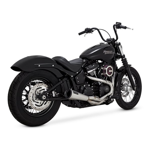 【20日は24時間限定クーポン配布】VANCE&HINES（バンスアンドハインズ） Stainless 2-1 Upsweep PCX ステンレス2-1 アップスウィープ マフラー SOFTAIL 18-22 27323 (2630445) 代引不可 送料無料