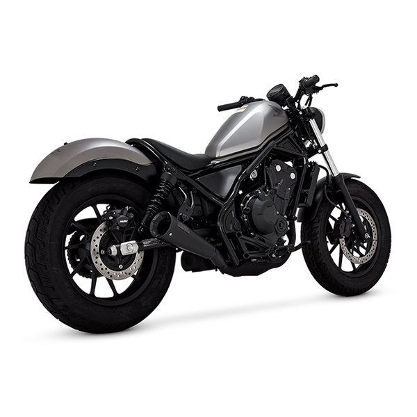 【10日は24時間限定クーポン配布】VANCE&HINES（バンスアンドハインズ） Upsweep アップスウィープ スリップオン ブラック マフラー REBEL 500/250 17-21 1811-3876 (2630500) 代引不可 送料無料