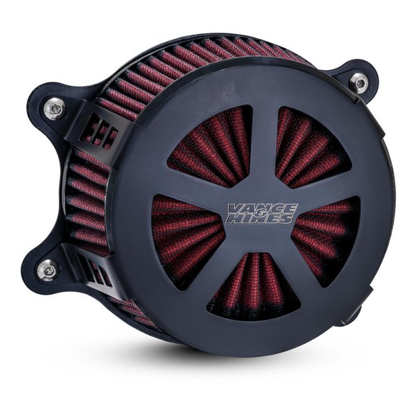 【25日は24時間限定クーポン配布】VANCE&HINES(バンスアンドハインズ)VO2 エアインテイク Radiant V レイディエントファイブ ブラック M8 17-22 41462(2630612)代引不可 送料無料|KLAXON
