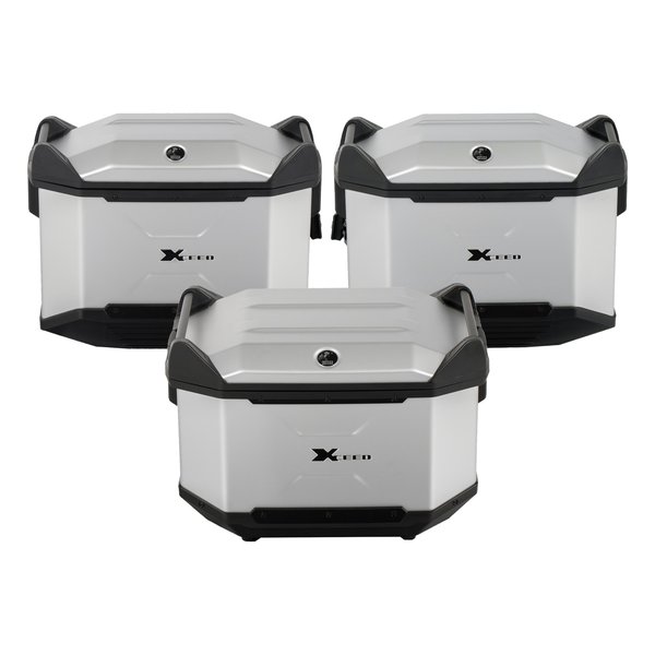 【25日は24時間限定クーポン配布】HEPCO&BECKER(ヘプコアンドベッカー)XCEED 3BOXセット シルバー HBS-XCD-ALL-S(2630983)代引不可 送料無料|KLAXON