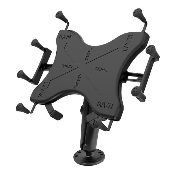 【10日は24時間限定クーポン配布】RAM MOUNTS ラムマウント Xグリップ XL ＆AMPSラウンドベースッセット ロングアーム 9-10インチタブレット用 RAM-B-101-C-UN9U (2635627) 代引不可 送料無料