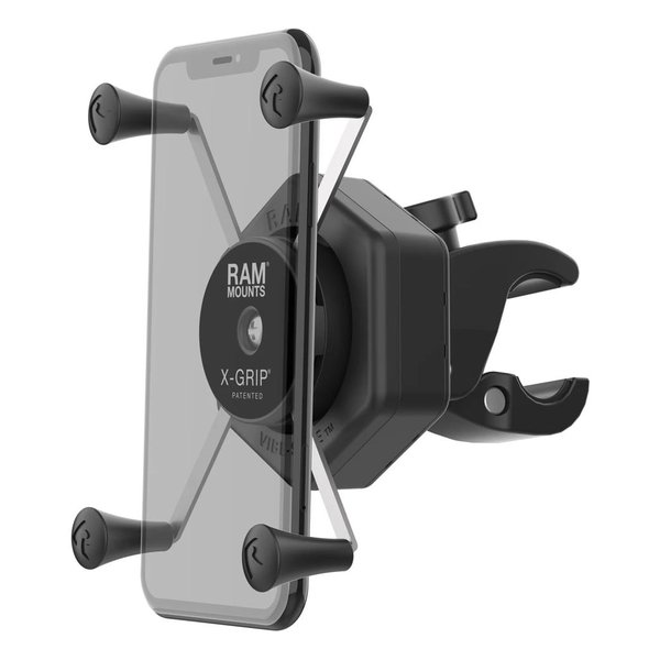 【20日は24時間限定クーポン配布】RAM MOUNTS ラムマウント 防振Xグリップ M ＆タフクロー S セット φ15.9-28.9mm対応 一体式 Vibe-Safe RAM-HOL-UN10-462-400 (2635700) 代引不可 送料無料 10,162円