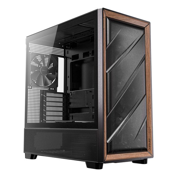 【10日はエントリーで最大限度5000尖んがり】Antec アンテック冷やかす型真っただ中高閣パソコン容れもの 黒いこと FLUX FLUXBLACK(2623707)貨物輸送無料