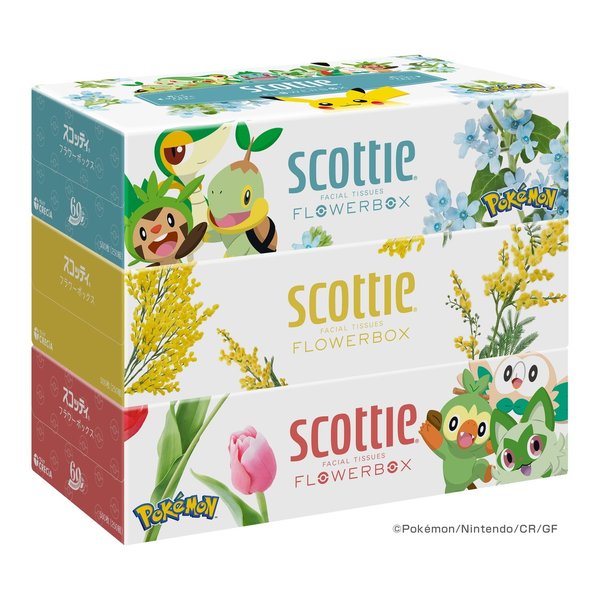 楽天市場】【数量限定・ポケモンコラボ】日本製紙クレシア スコッティ