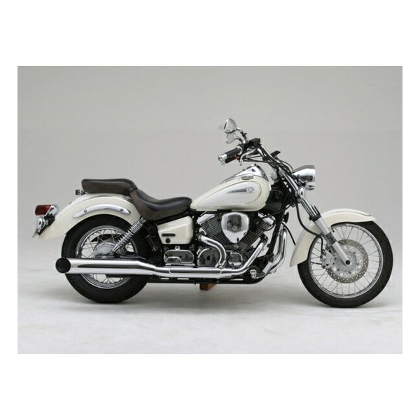 【20日は24時間限定クーポン配布】DAYTONA デイトナ スリップオンマフラー スラッシュカット DS250 クロームメッキ D95123 (2419502) 代引不可 送料無料