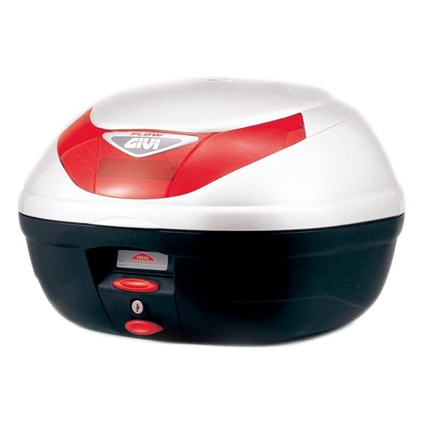 【10日は24時間限定クーポン配布】GIVI ジビ E350B906 E350 FLOW 35L パールホワイト塗装 D68041 (2186167) 代引不可 送料無料