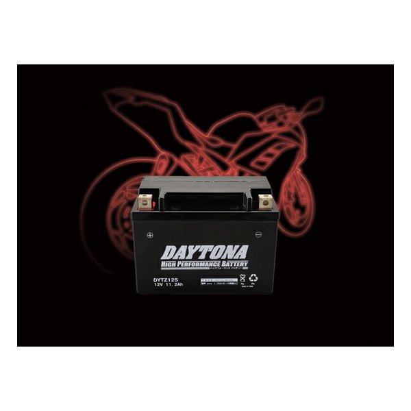 【10日は24時間限定クーポン配布】DAYTONA デイトナ バッテリー ハイパフォーマンスバッテリー DYTZ12S MFタイプ D92887 (2434427) 代引不可 送料無料 5,560円