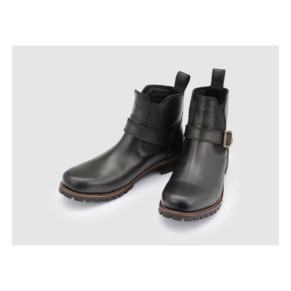 【20日は24時間限定クーポン配布】DAYTONA デイトナ HBS-008 サイドゴアブーツ 23.5cm/レディース アッパーレザー:牛革 ブラック D29188 (2536672) 代引不可 送料無料
