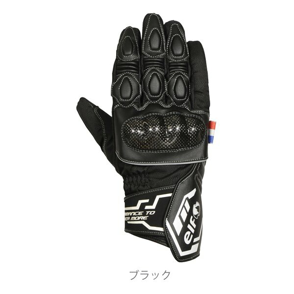 【25日は24時間限定クーポン配布】elf エルフバイク用 秋冬 EG-W515 ストラーダカーボングローブ ブラック LLサイズ EG-W515/ブラック/LL(2539988)送料無料｜KLAXON