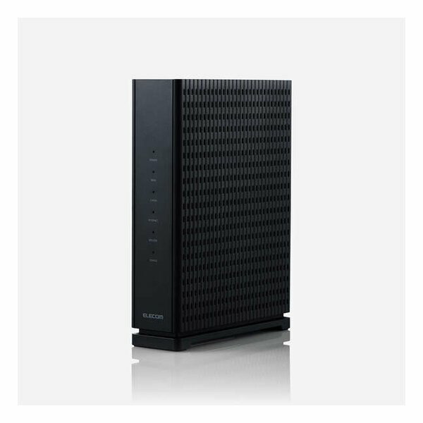 【10日は24時間限定クーポン配布】ELECOM エレコム WiFi 無線LAN ルーター 親機 WiFi7 11be/11ax/2882+688Mbps/IPv6/2.5Gbps/ブラック WRC-BE36QS-B (2620592) 送料無料