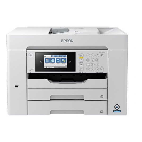 【20日は24時間限定クーポン配布】EPSON エプソンビジネスプリンター A3インクジェット複合機 カラー/2段カセット/ホワイト PX-M6011F(2502544)代引不可 送料無料|KLAXON