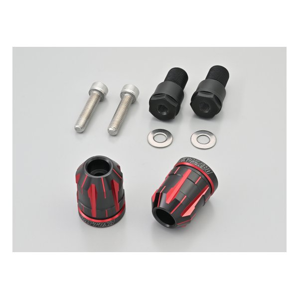 【15日は24時間限定クーポン配布】DAYTONA デイトナ バーエンド ヤマハ M16 用 TECHNO レッド 42220 (2586446) 代引不可 送料無料