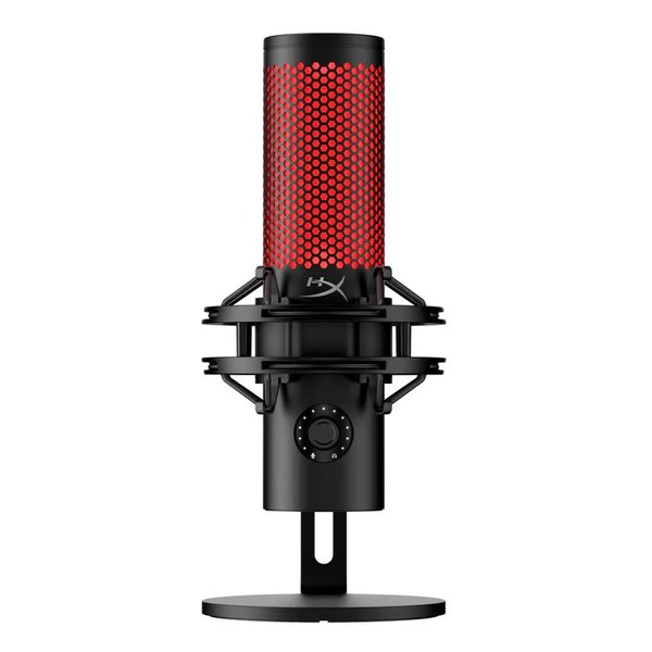 【20日は24時間限定クーポン配布】HyperX ハイパーエックス QuadCast 2 コンデンサーマイク USBマイク/ブラック 872V1AA (2621056) 送料無料