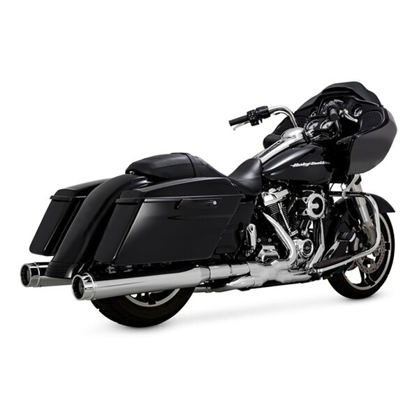 【15日は24時間限定クーポン配布】VANCE&HINES(バンスアンドハインズ) Torquer450 トルカー スリップオン クローム マフラー TOURING M8 17-24 1801-1456 (2630458) 代引不可 送料無料