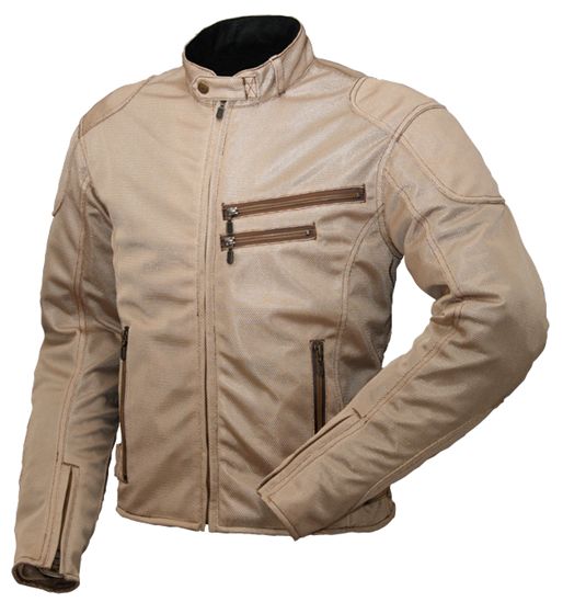 【25日は24時間限定クーポン配布】ROUGH&ROAD ラフアンドロードROUGH&ROAD ライディングZIPメッシュJKT ベージュ / Mサイズ RR7313BEM(2265382)代引不可 送料無料画像