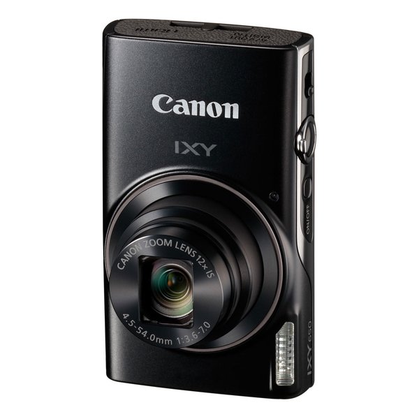【10日はエントリーで最大限度5000尖んがり】Canon キヤノンコンパクトデジタルカメラ IXY 650 黒いこと IXY650（BK）(2419185)代引不可 貨物輸送無料