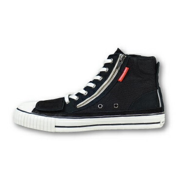 【20日は24時間限定クーポン配布】ROUGH&ROAD ラフアンドロード ラフエアスルーRDスニーカー BK-23.0 RR5829BK230 (2490624) 代引不可 送料無料