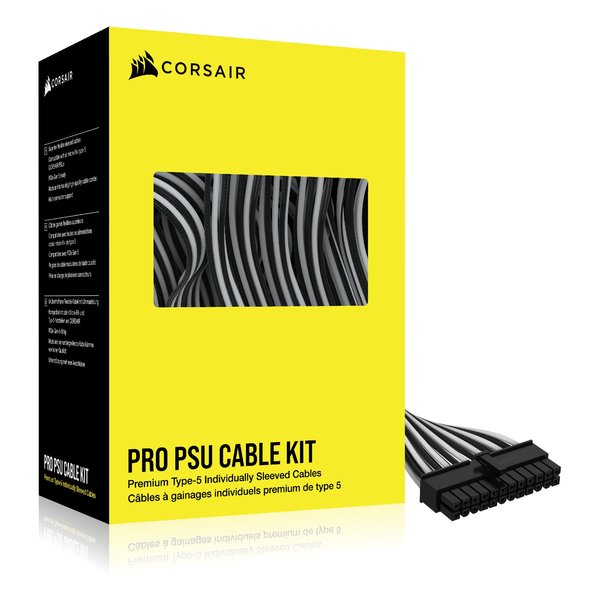 【10日はエントリーで最大限度5000尖んがり】CORSAIR コルセアプレミアム個別衣袂 Type-5 ワット数有線テレビ PRO一揃いの道具 黒いこと/白いこと CP-8920294(2613638)代引不可 貨物輸送無料