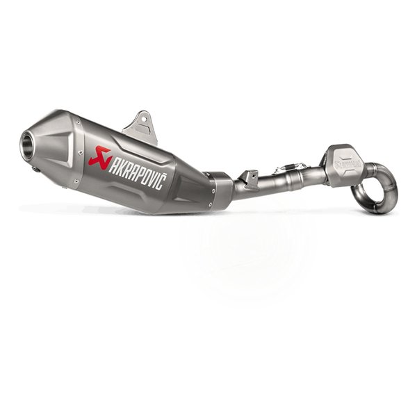 【15日は24時間限定クーポン配布】AKRAPOVIC アクラポビッチ エボリューションライン チタン CRF250R/RX 22-23 ※コンペモデル S-H2MET13-FDHLTA (2624546) 代引不可 送料無料