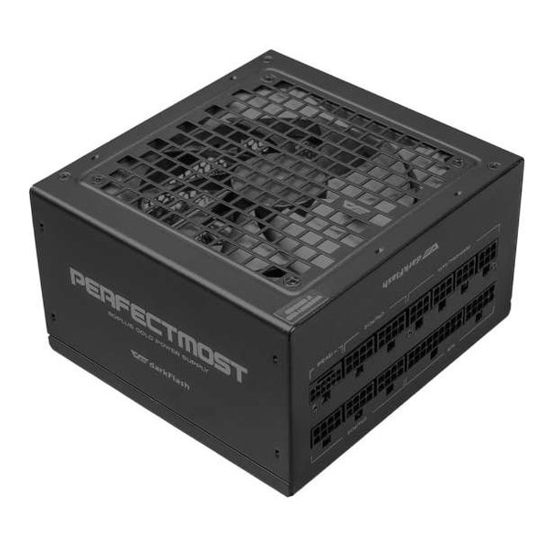 【25日は24時間限定クーポン配布】darkFlash(ダークフラッシュ)PMT850 Black 850W電源 80PLUS GOLD PMT850-BLACK(2647253)送料無料|KLAXON