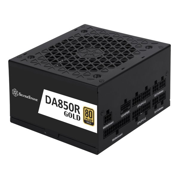 【25日は24時間限定クーポン配布】SilverStone Technology シルバーストーン電源ユニット DA850R Gold 80 PLUS Gold/850W/ATX3.0/3.1/PCIe5.0/フルモジュラー SST-DA850R-GM(2615256)送料無料|KLAXON