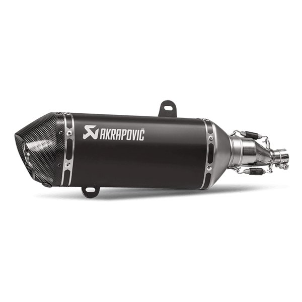 【20日は24時間限定クーポン配布】AKRAPOVIC アクラポビッチ スリップオンライン ステン ブラック EC VESPA GTS 125 21-23/150i.e Super 21-23 S-VE125SO2-HZBL (2635789) 代引不可 送料無料