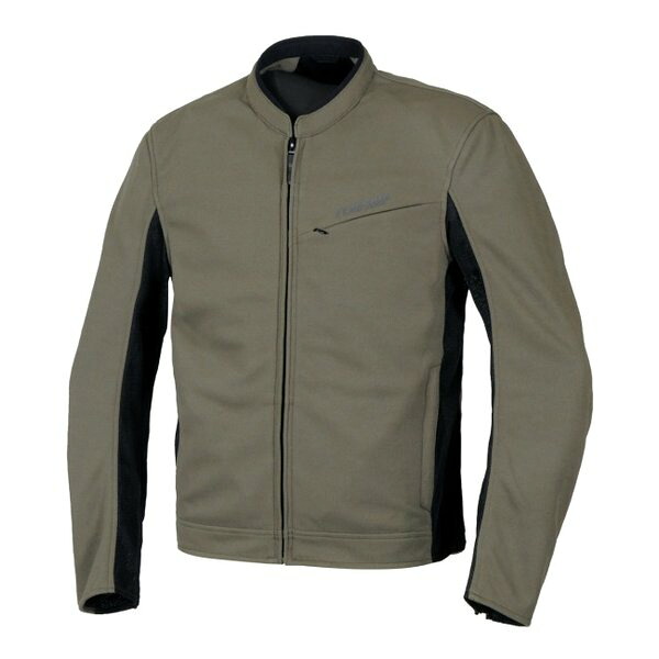 【15日は24時間限定クーポン配布】FlagshiP（フラッグシップ） バイク用 春夏 フラックスベントジャケット グレー/Lサイズ FJ-S221/GRAY/L (2648133) 送料無料