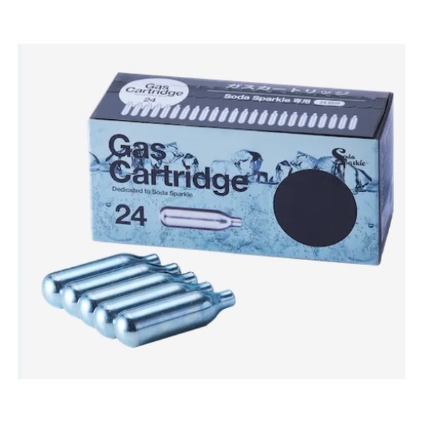 楽天市場】炭酸ガス カートリッジ 24回分 炭酸水 炭酸水メーカー用