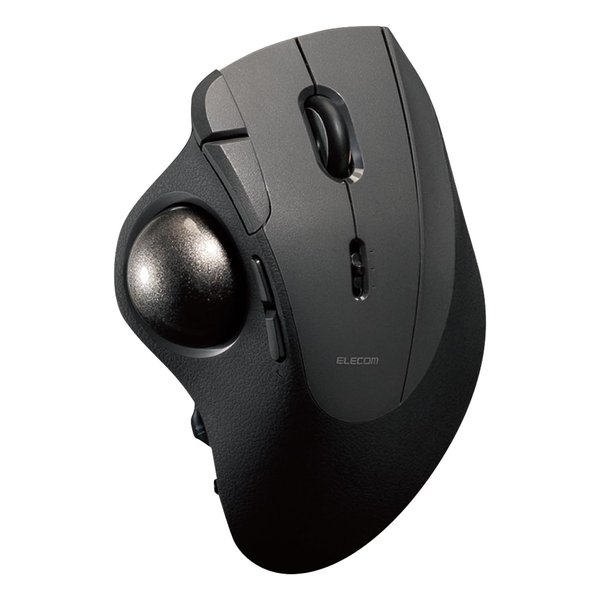 【15日は24時間限定クーポン配布】ELECOM エレコム トラックボールマウス ISTPRO ブラック 親指操作タイプ M-IPT10MRSBK (2648383) 送料無料