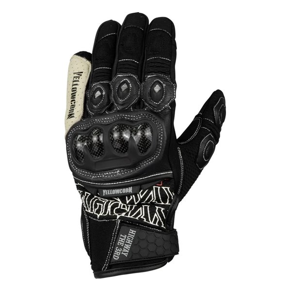 【10日は24時間限定クーポン配布】YeLLOW CORN イエローコーン MESH GLOVE メッシュグローブ ブラックアイボリー/LLサイズ YG-353BK/IVLL (2651112) 送料無料 5,920円