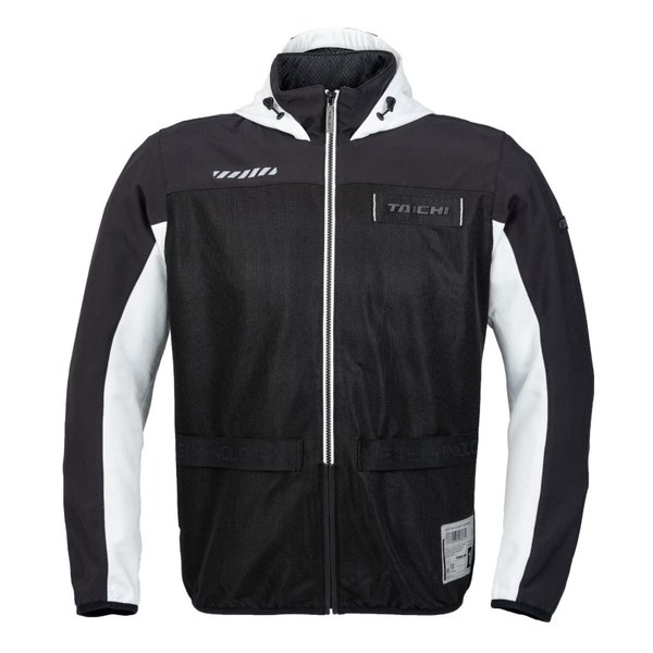 【20日は24時間限定クーポン配布】RS TAICHI アールエスタイチ エアー フリップパーカ BLACK/WHITE XXL RSJ334BK51XXL (2506712) 代引不可 送料無料