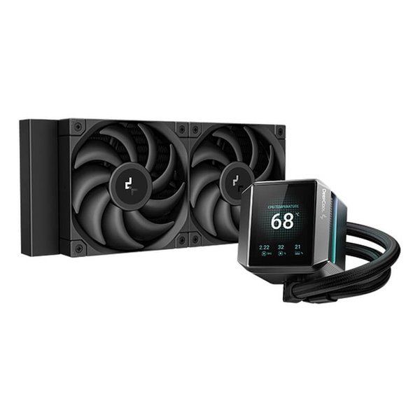 【25日は24時間限定クーポン配布】DEEPCOOL ディープクールMYSTIQUE 240 R-LX550-BKDSNC-G-1(2654350)送料無料|KLAXON