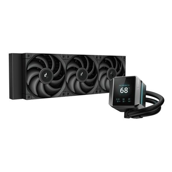 【25日は24時間限定クーポン配布】DEEPCOOL ディープクールMYSTIQUE 360 簡易水冷CPUクーラー R-LX750-BKDSNMP-G-1(2654351)代引不可 送料無料|KLAXON