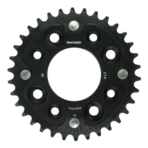 【10日は24時間限定クーポン配布】Supersprox スーパースプロックス SPX REAR STEALTH 214-34T BLK RST-21434-BLK (2534435) 代引不可 送料無料