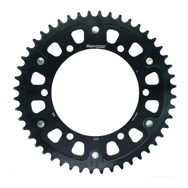 【25日は24時間限定クーポン配布】Supersprox スーパースプロックスSPX REAR STEALTH 472-48T BLK RST-47248-BLK(2534473)代引不可 送料無料|KLAXON